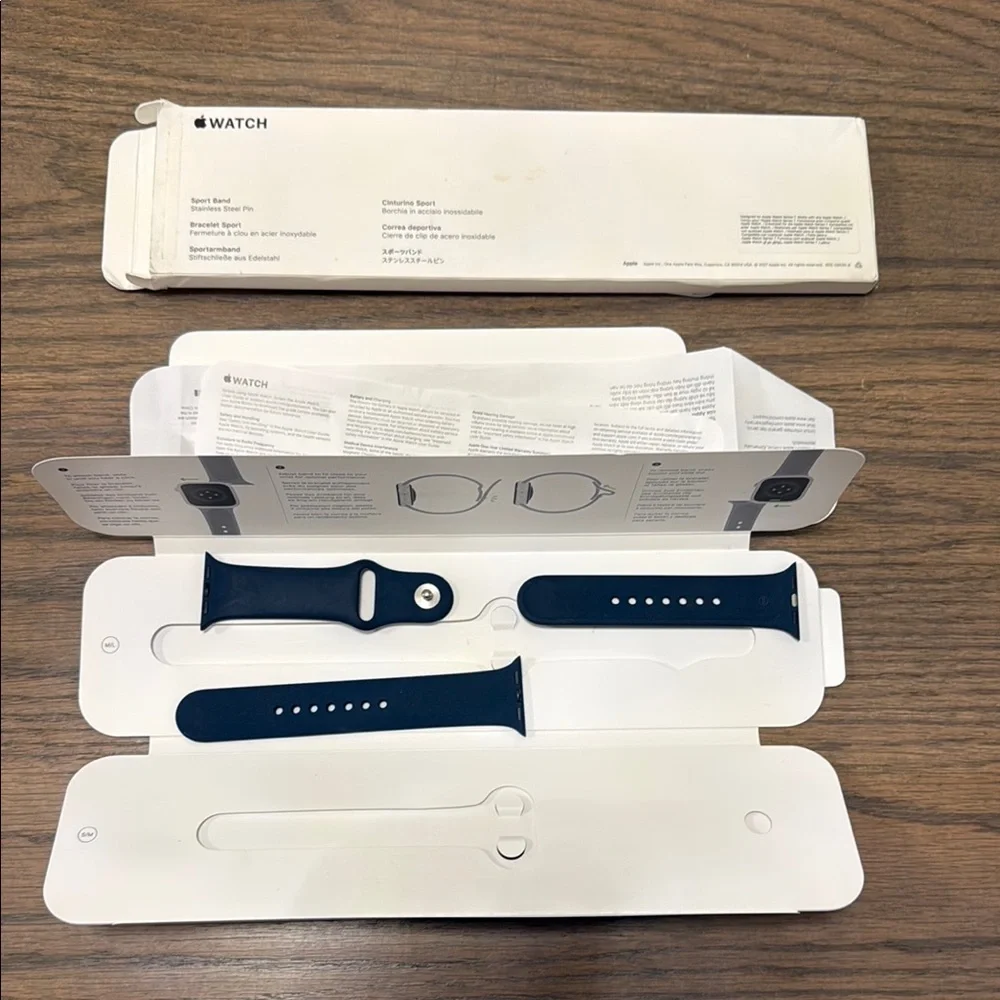 Apple Watch Blue Wristband